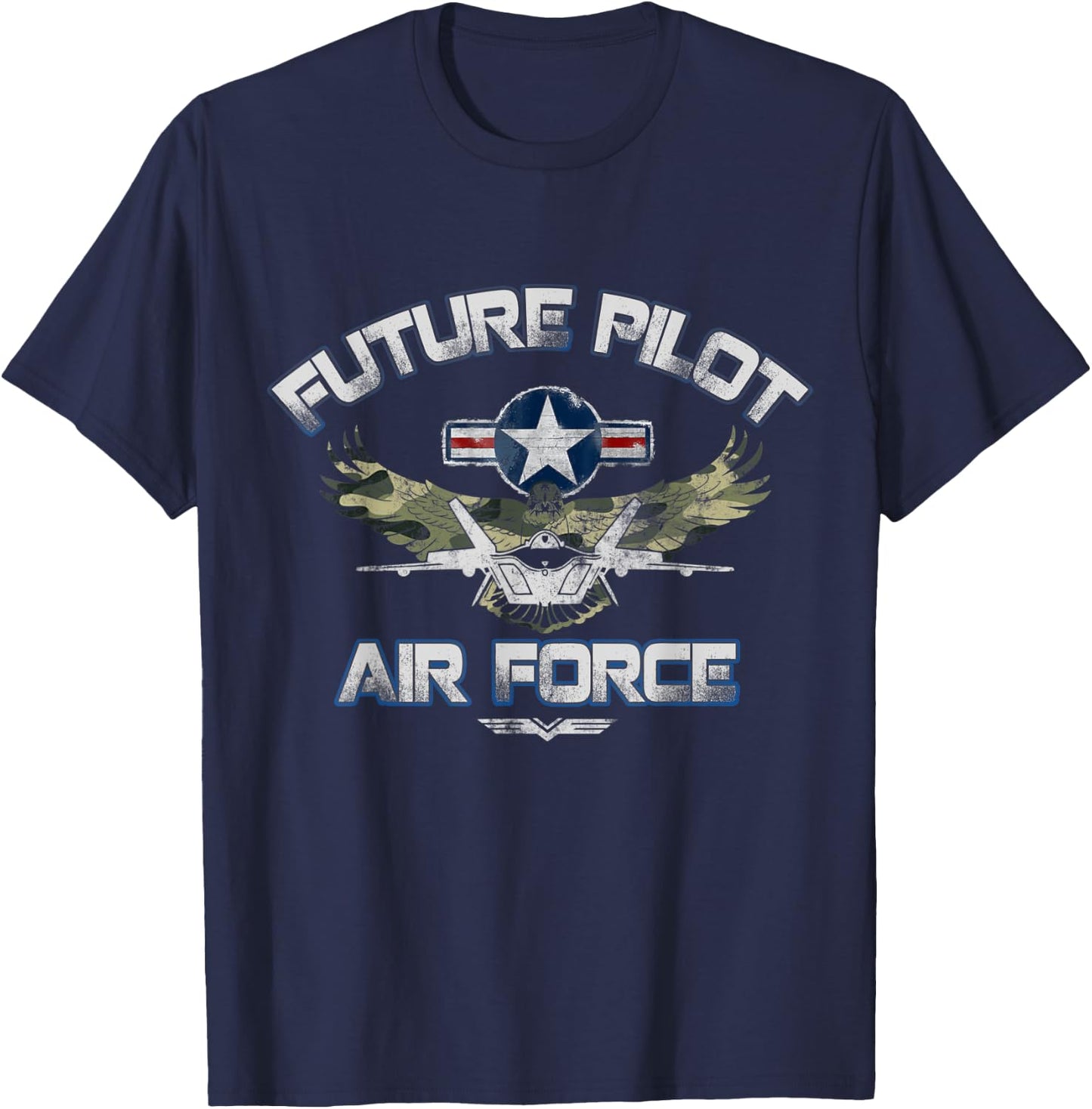 Proud Air Force Veteran Shirt Military Future Airman Day T-Shirt - T-Shirt | Navy