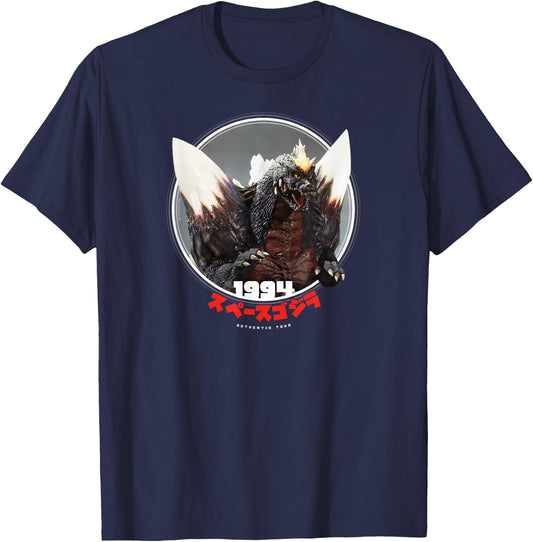 Godzilla SpaceGodzilla 1994 Icons of Toho T-Shirt - T-Shirt | Navy