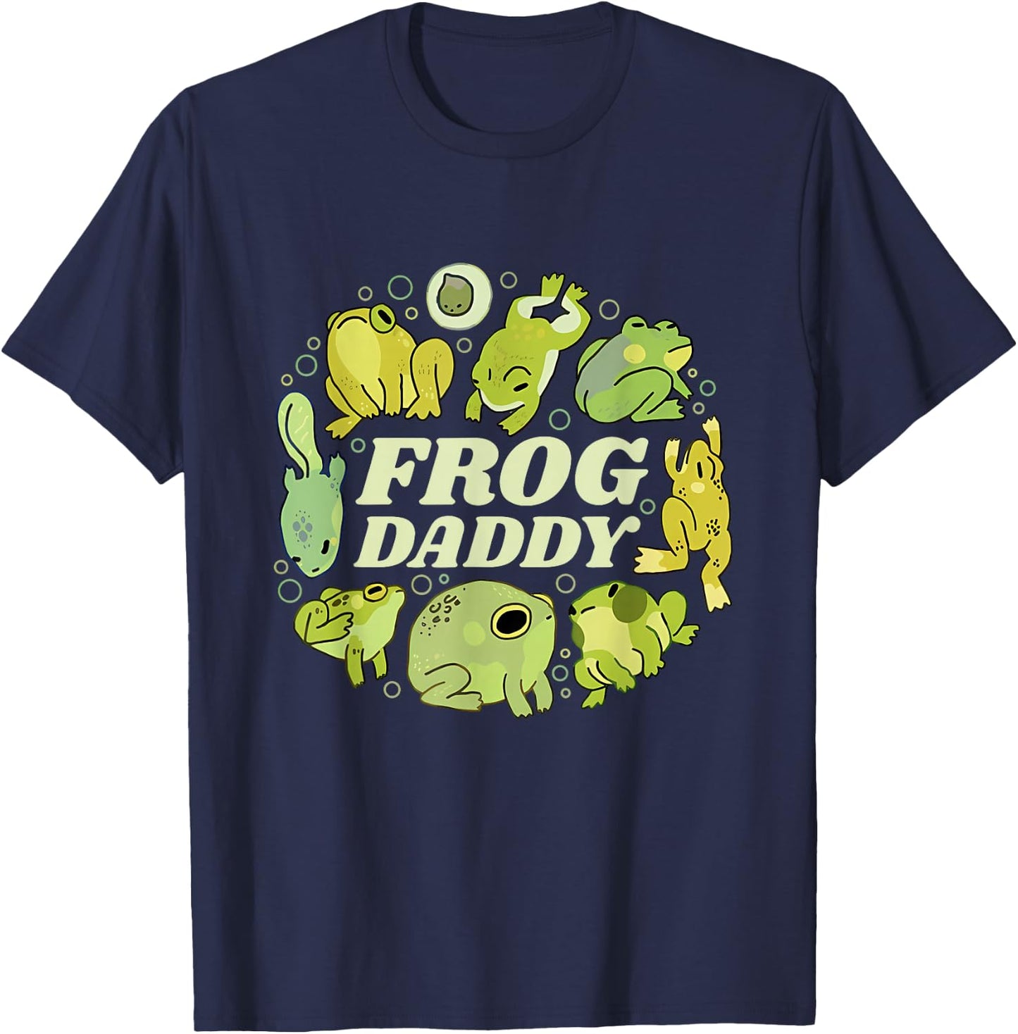 Frog Daddy Funny Apparel T-Shirt - T-Shirt | Navy