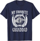 My Favorite People Call Me Granddad Grandpa T-Shirt - T-Shirt | Navy