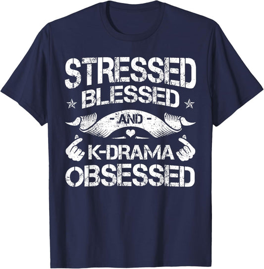 K-Drama Lover South Korea Korean Drama Television Series T-Shirt - T-Shirt | Navy