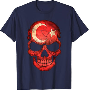 Turkey , Turkish t shirt, Turkey flag, Turkish T-Shirt - T-Shirt | Navy