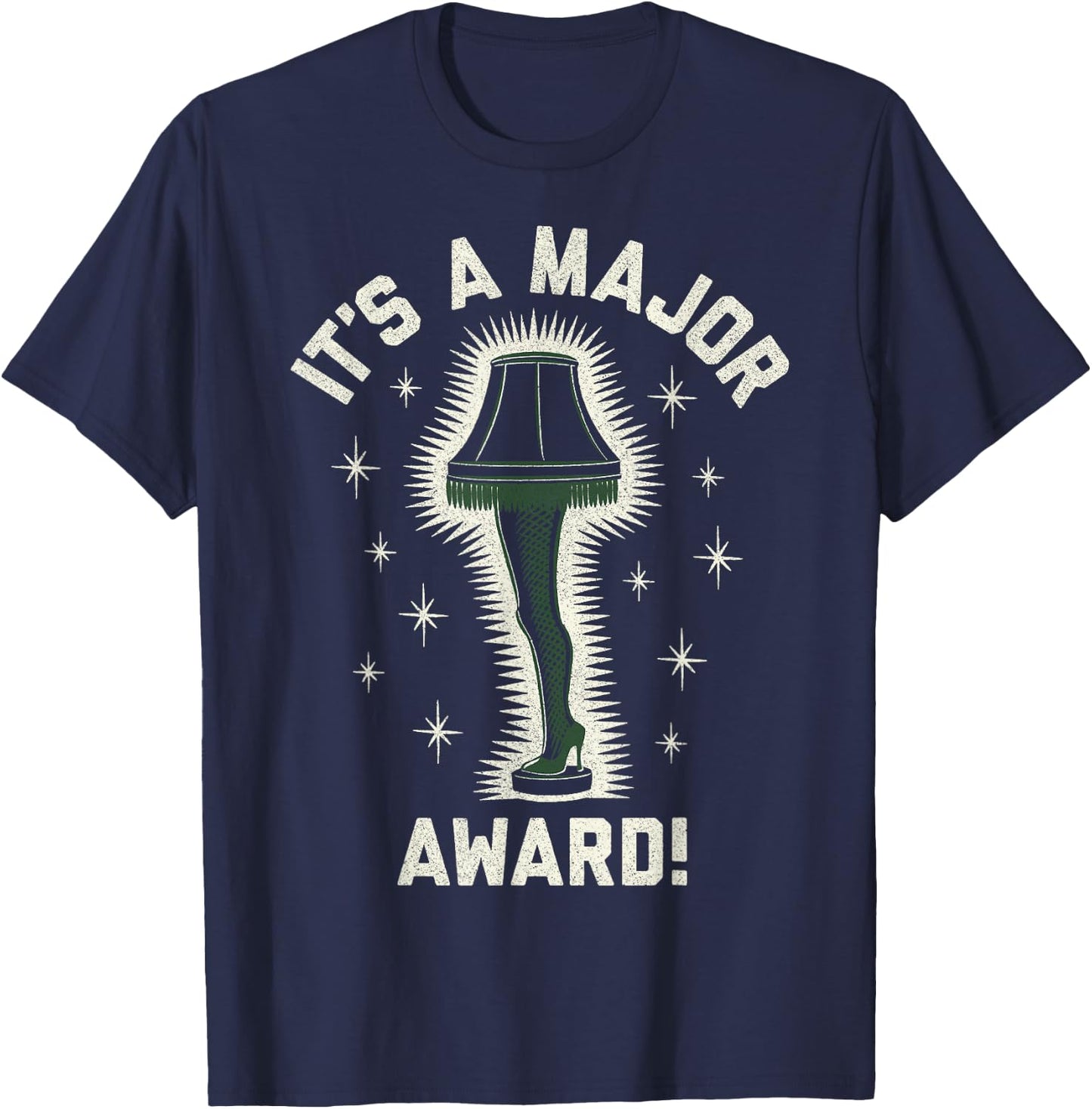 A Christmas Story It's A Major Award T-Shirt - T-Shirt | Navy