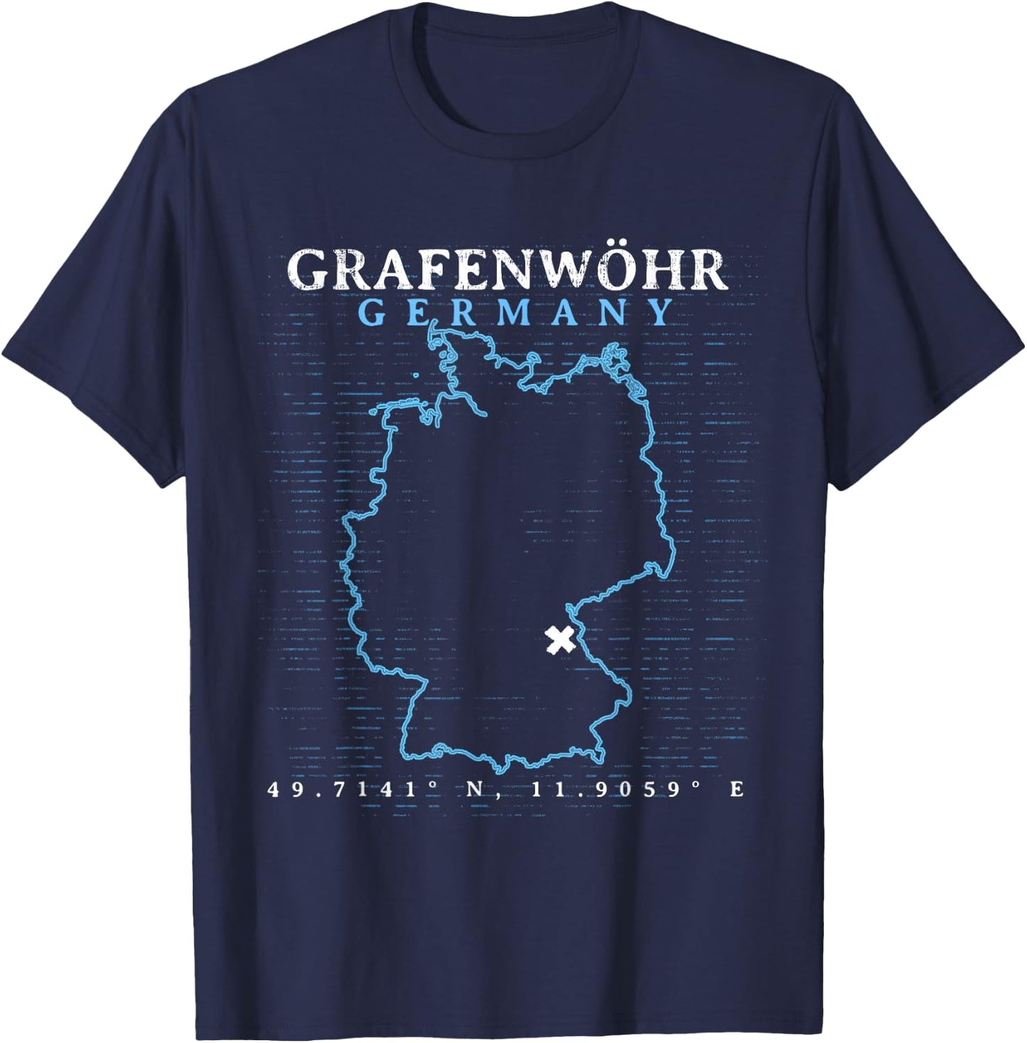 Germany Grafenwöhr T-Shirt - T-Shirt | Navy