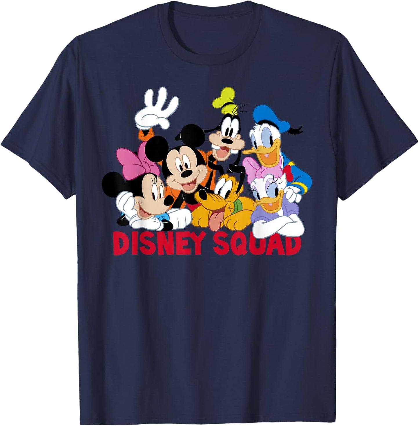 Disney Mickey and Friends Disney Squad T-Shirt - T-Shirt | Navy
