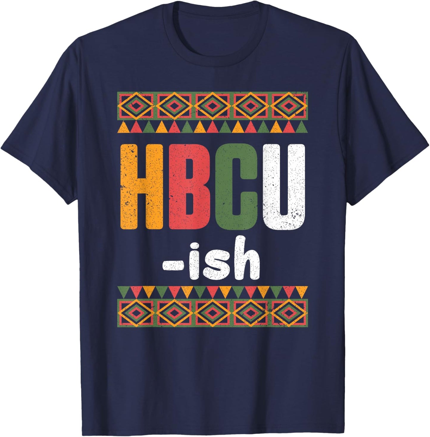 HBCU Historically Black College African American Graduation T-Shirt - T-Shirt | Navy