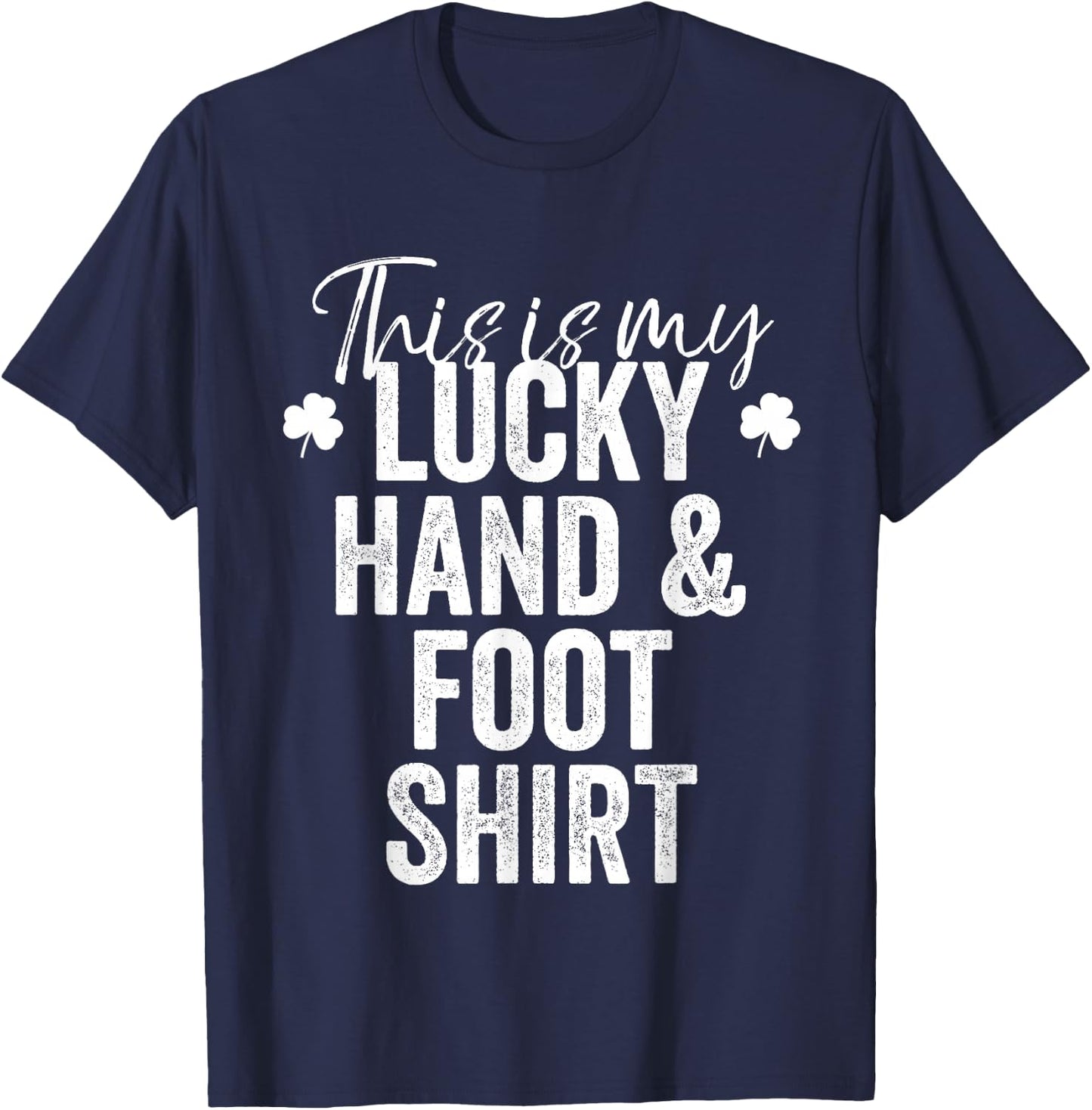 Sarcastic Hand and Foot Card Game Player Funny T-Shirt - T-Shirt | Navy