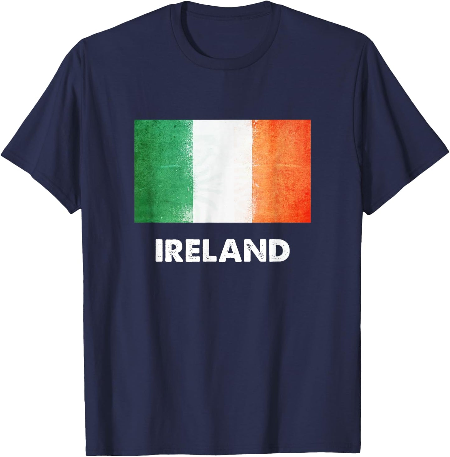 Ireland Flag Jersey | Irish T-Shirt - T-Shirt | Navy