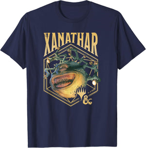 Magic: The Gathering D&D Xanathar Beholder Fury T-Shirt - T-Shirt | Navy