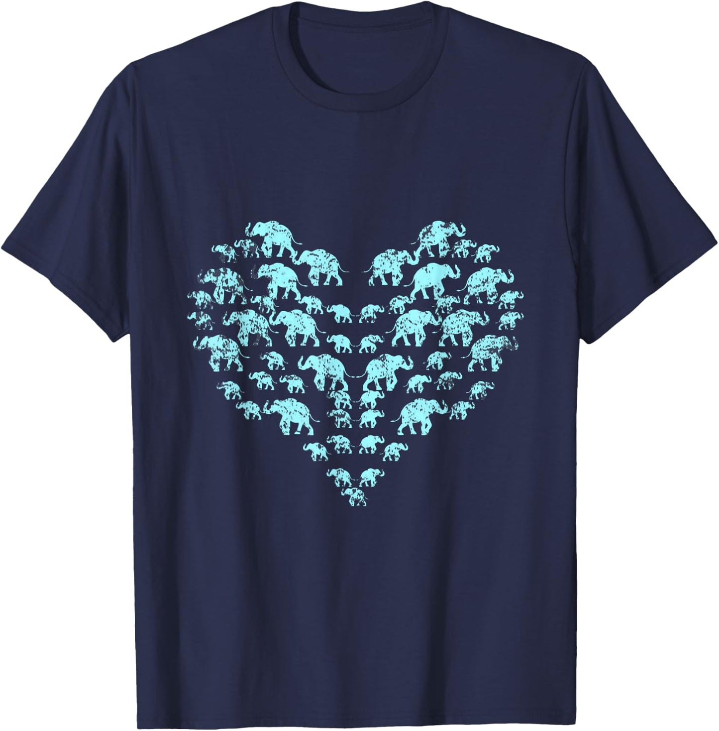 Love Elephant T-Shirt - T-Shirt | Navy