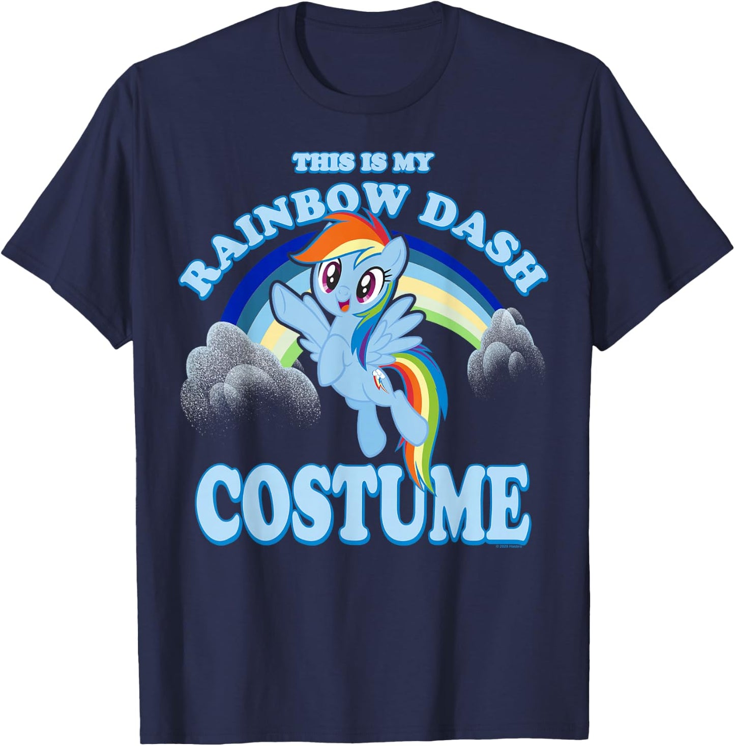 My Little Pony: Friendship Is Magic Rainbow Dash Halloween T-Shirt - T-Shirt | Navy