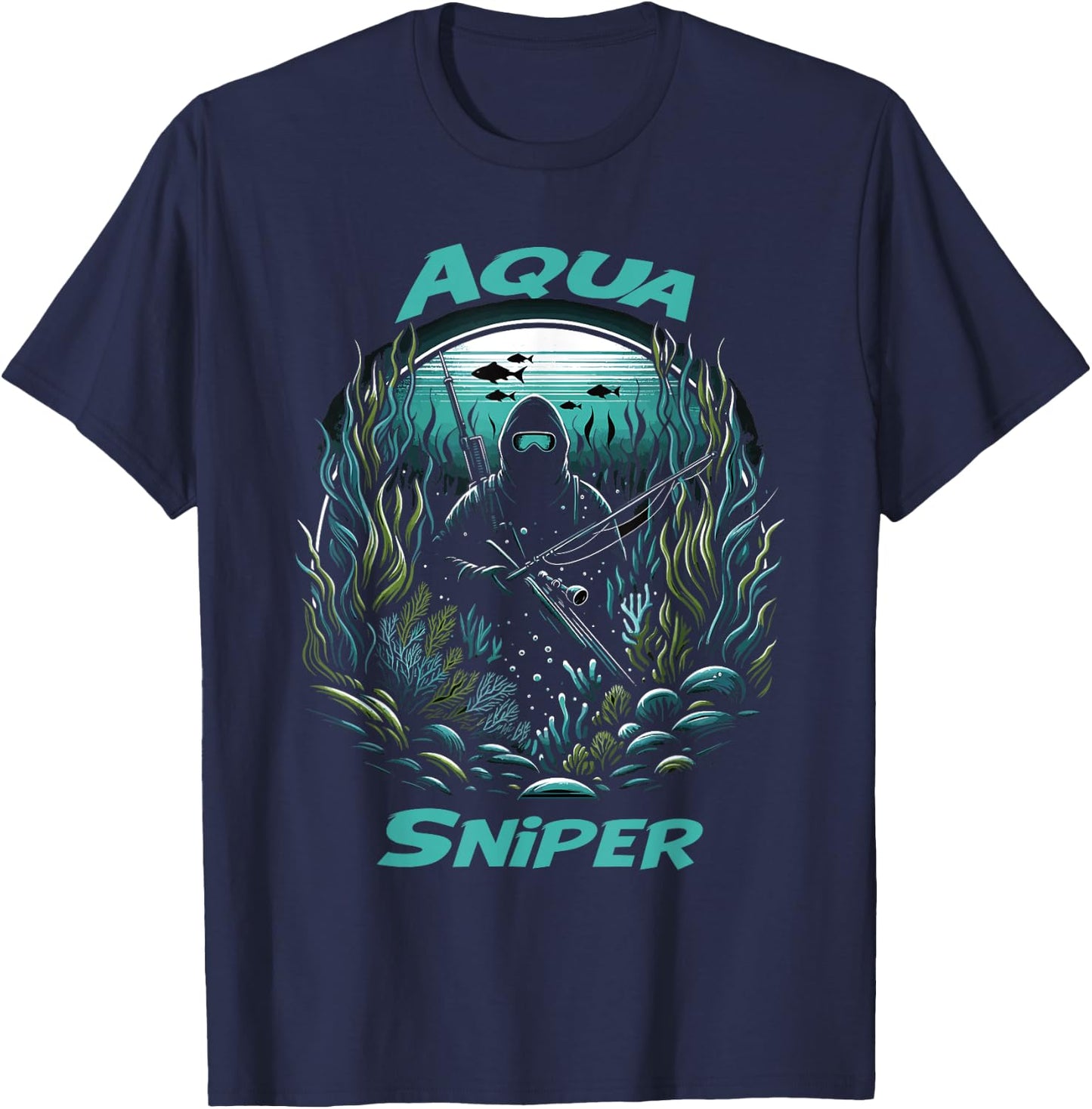 Spearfishing T-Shirt - T-Shirt | Navy