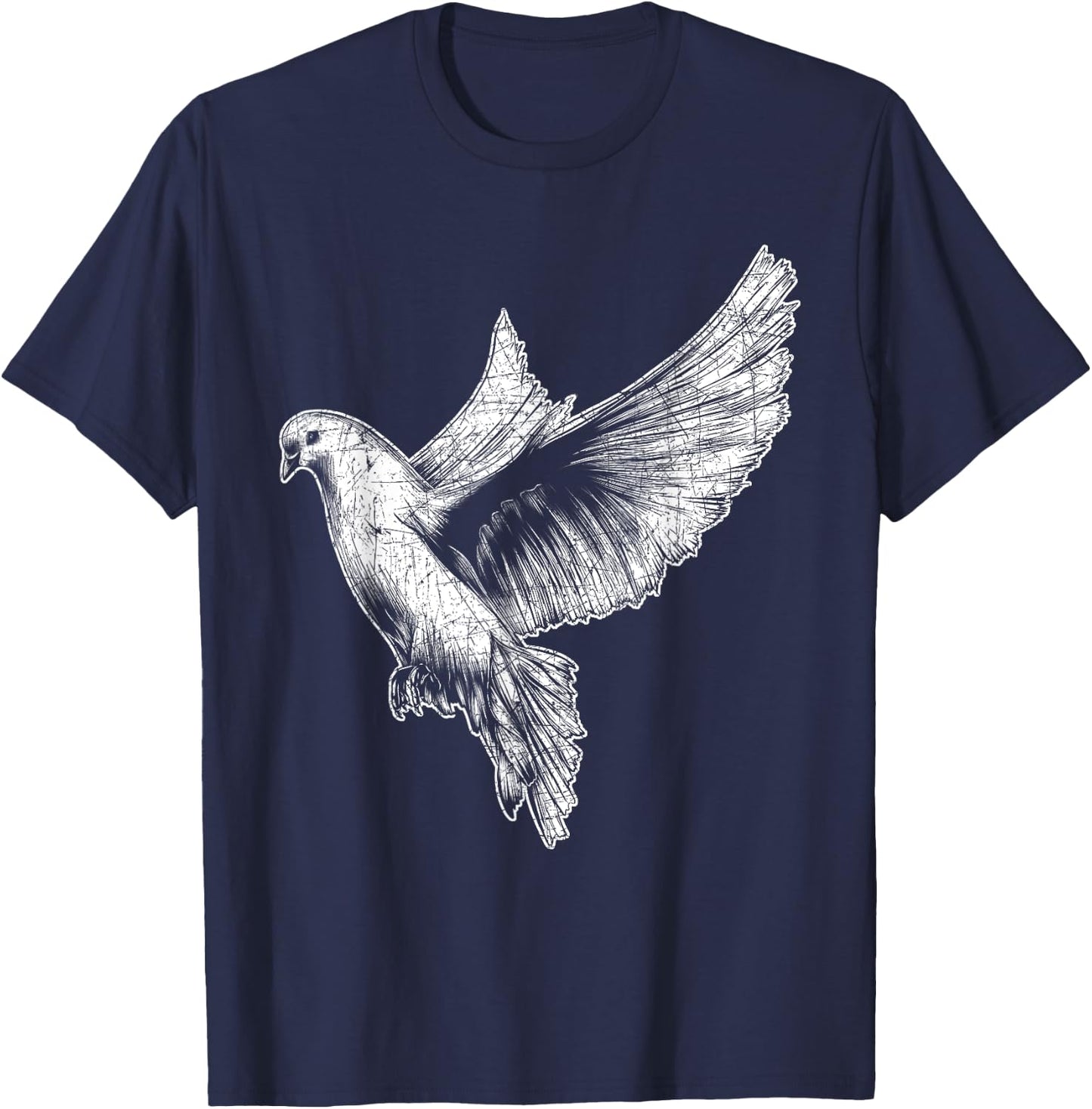 Pigeon T-Shirt - T-Shirt | Navy