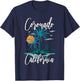 Family Vacation Retro Sunset California Coronado Beach Men Women Kids T-Shirt - T-Shirt | Navy