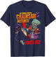 The Savage Zombie Chainsaw Butcher Horror Movie T-Shirt - T-Shirt | Navy