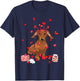 Dog Valentine Gift Cute Dachshund Valentine's Day Men Women Girls Kids T-Shirt - T-Shirt | Navy
