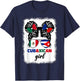 Half Mexican And Half Cuban Mexico Cuba Flag Girl Kids Girls T-Shirt - T-Shirt | Navy