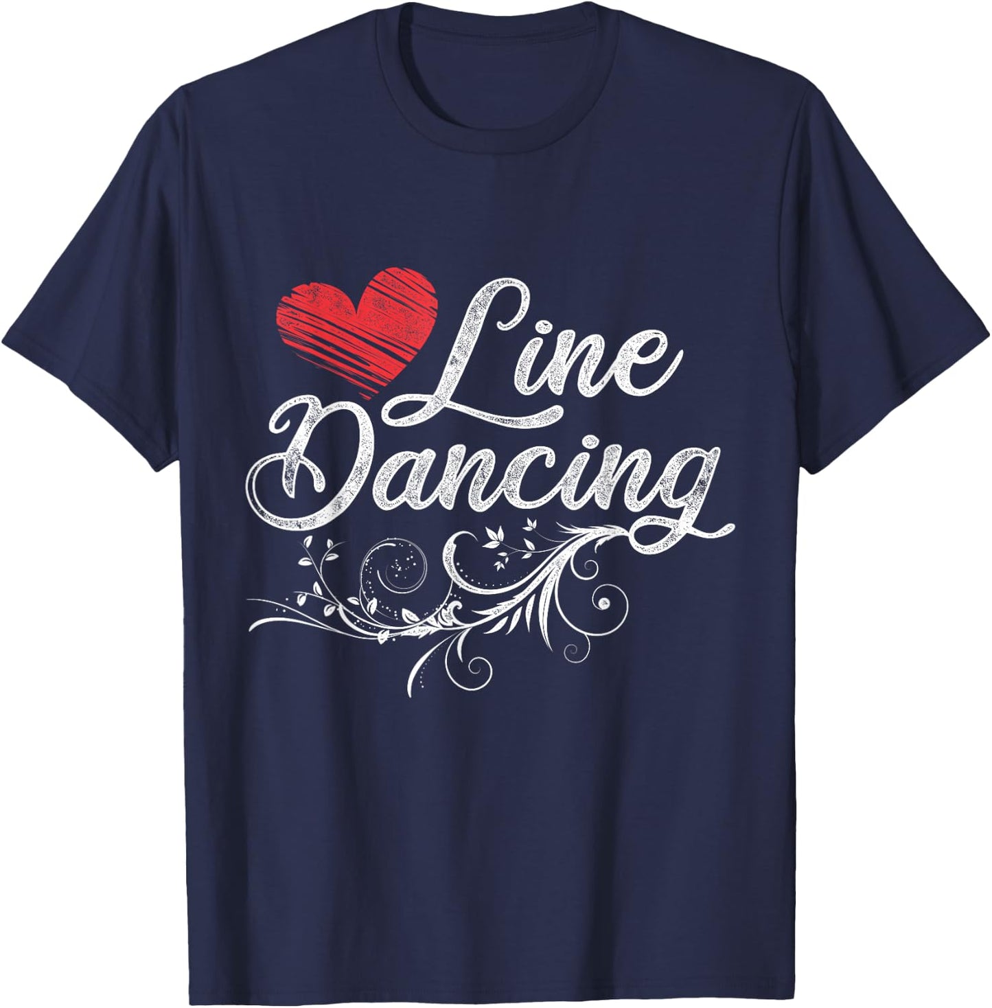 Line Dancing Line Dance T-Shirt - T-Shirt | Navy