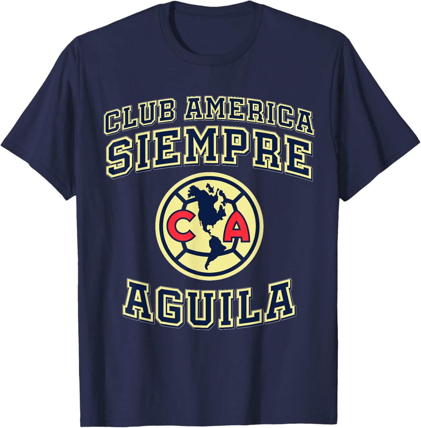 Club America - Score Big with Our Exclusive Collection T-Shirt - T-Shirt | Navy
