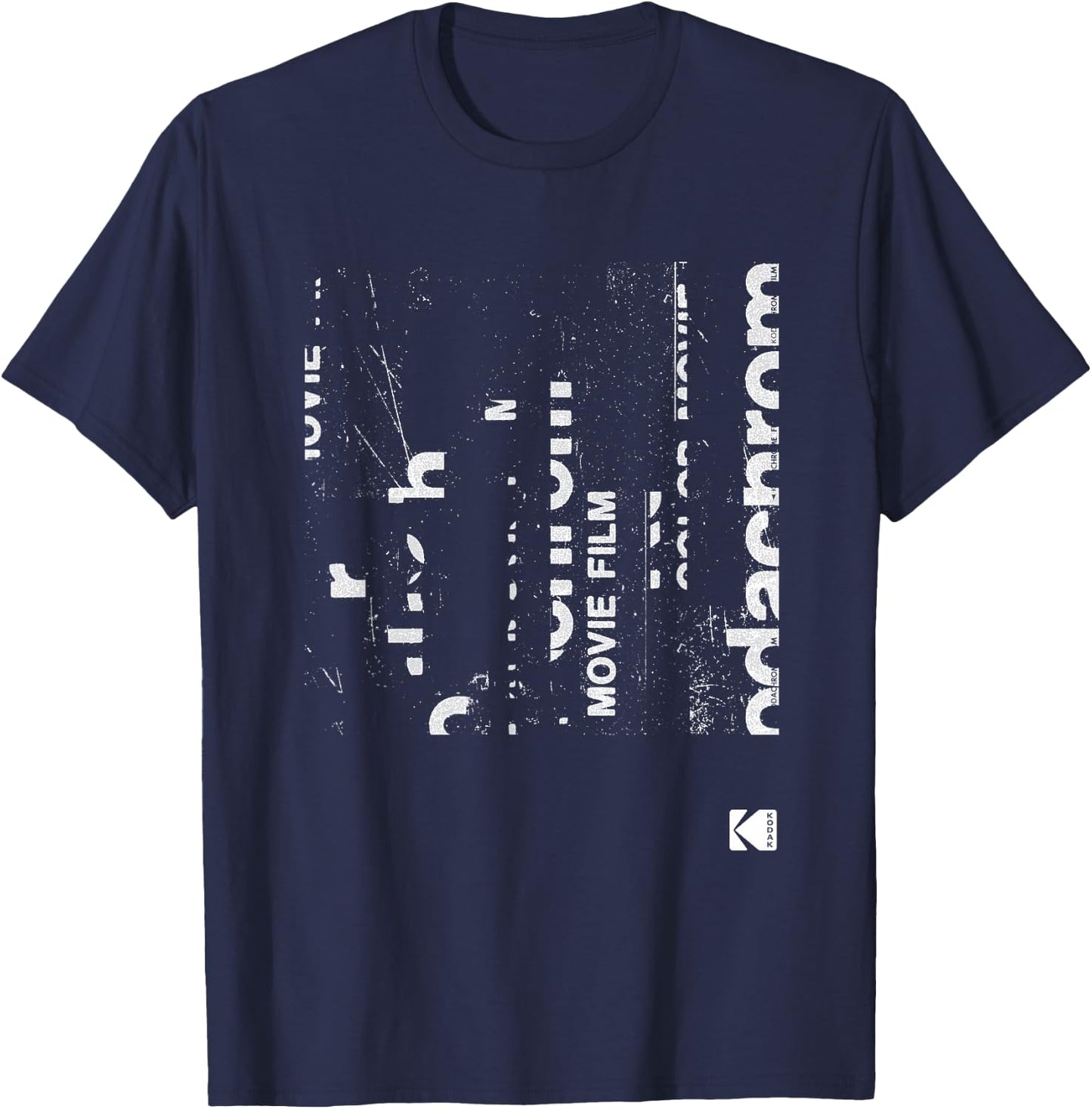 Kodak Kodachrome Art White T-Shirt - T-Shirt | Navy