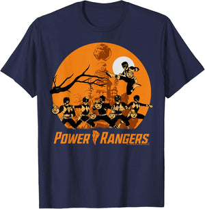 Power Rangers Halloween Haunt T-Shirt - T-Shirt | Navy