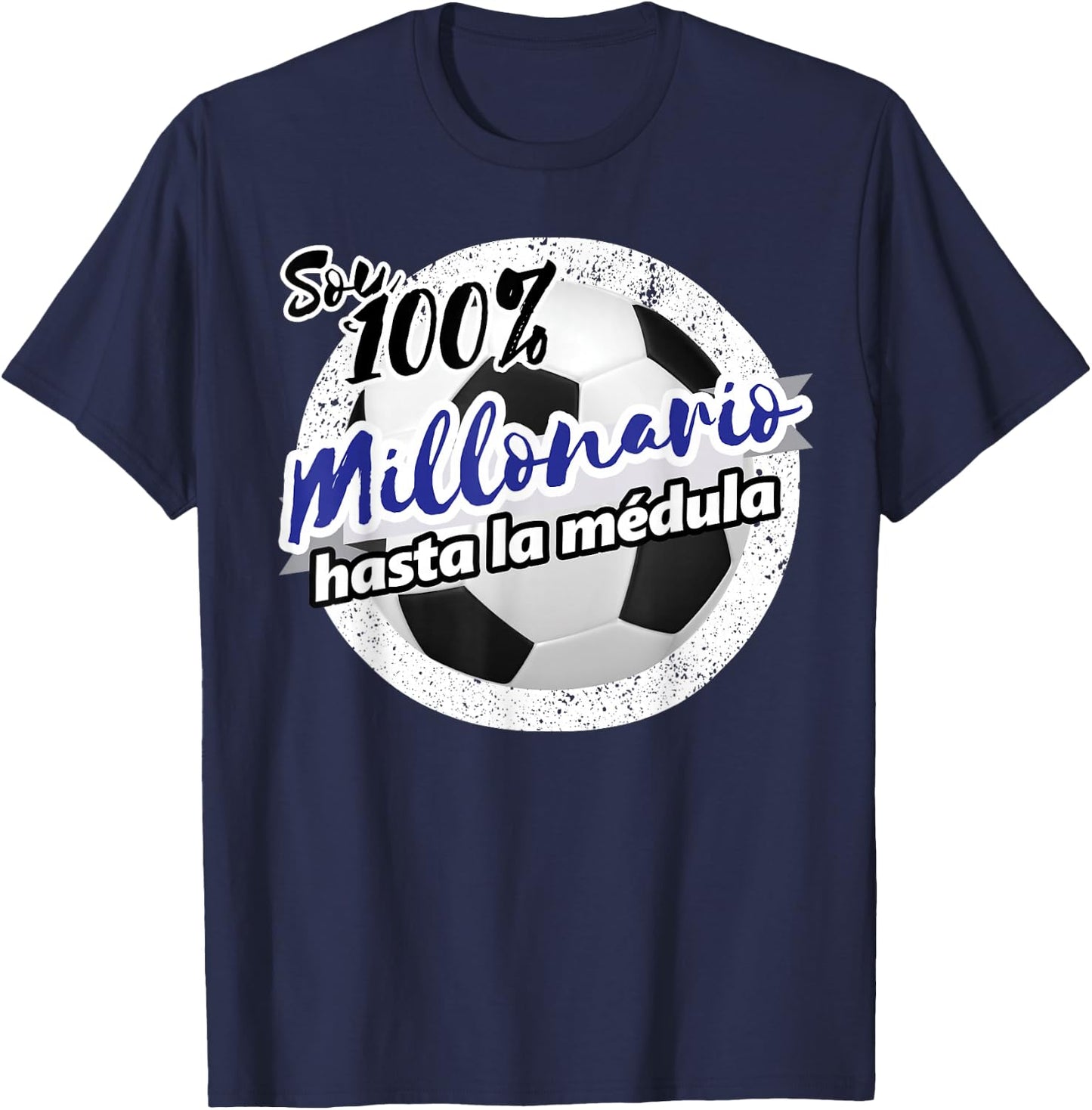 Millonario albiazul Colombian Colombia Futbol Cool T-Shirt - T-Shirt | Navy