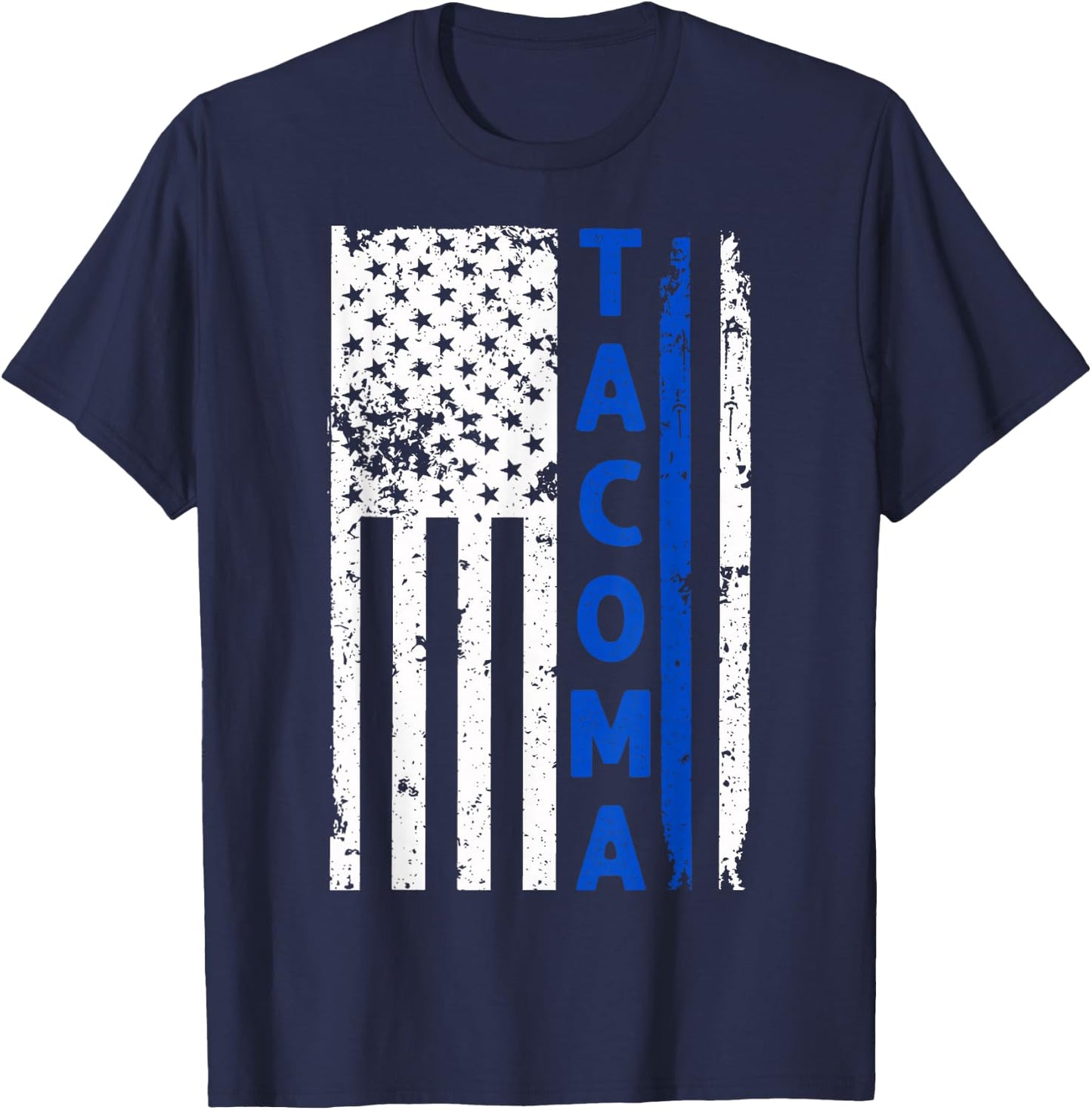 Tacoma Police T-Shirt - T-Shirt | Navy
