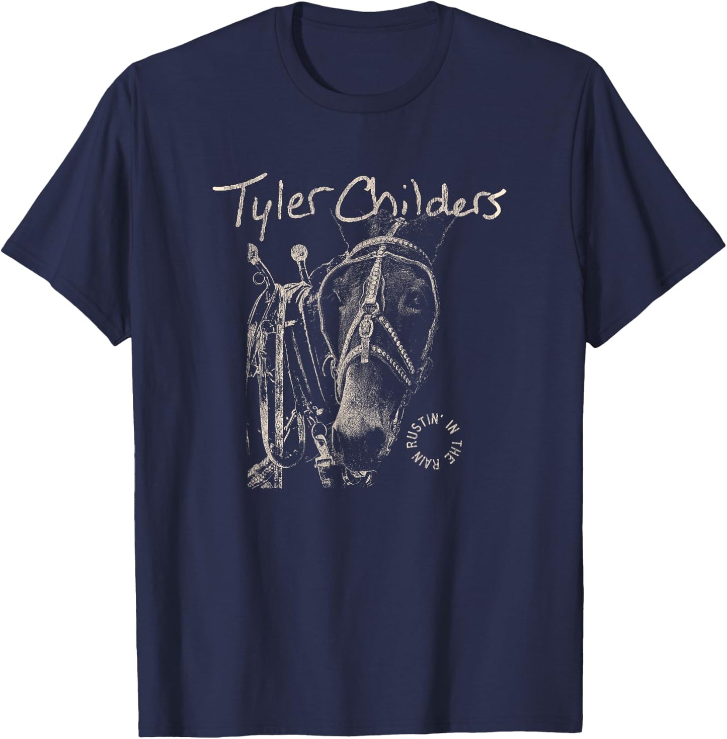 Tyler Childers - Mule T-Shirt - T-Shirt | Navy