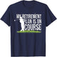 I'm Retired Funny Golf Golf Funny Golfing T-Shirt - T-Shirt | Navy