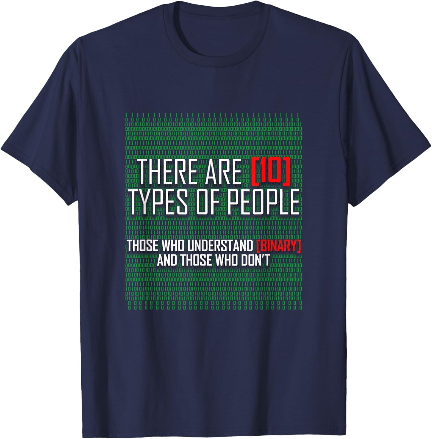 Developer Gift computer scientists, slogan, programmer T-Shirt - T-Shirt | Navy