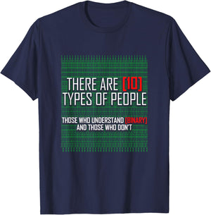 Developer Gift computer scientists, slogan, programmer T-Shirt - T-Shirt | Navy