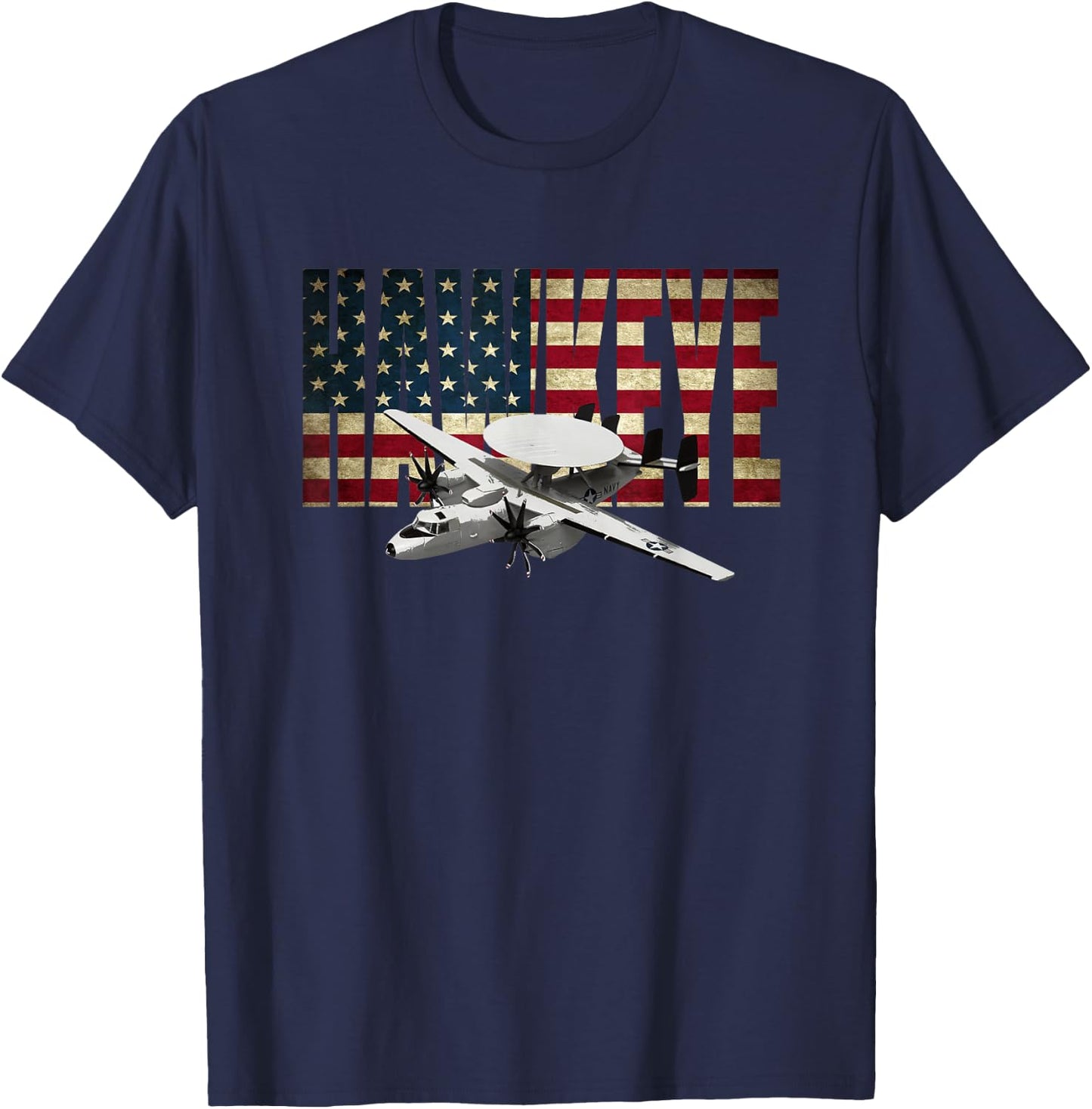 E-2 Hawkeye T-Shirt - T-Shirt | Navy