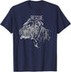 Pitbull Rescue Dog - Adopt Don't Shop - Save The Pitbulls T-Shirt - T-Shirt | Navy