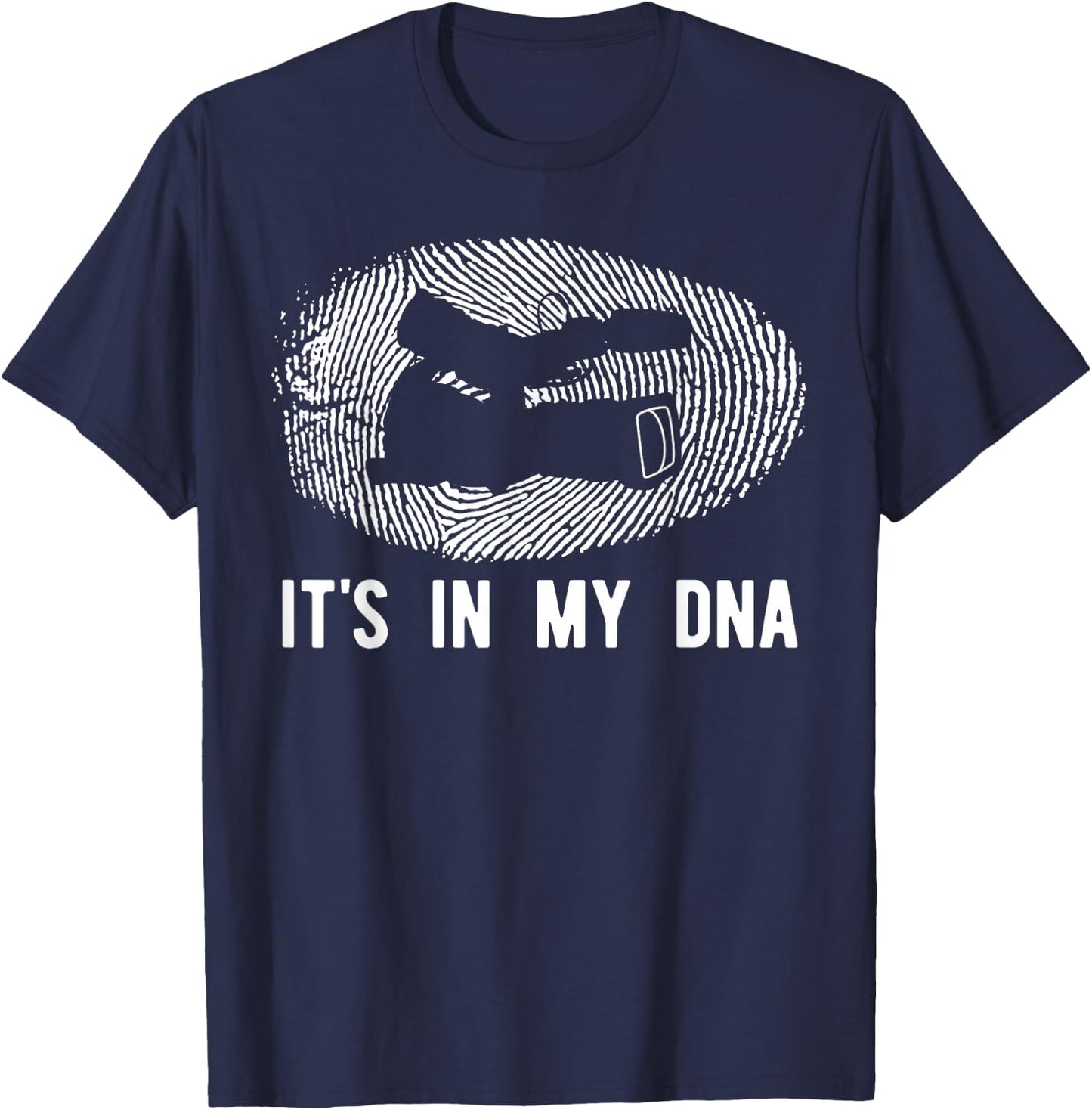 Cameraman In My Genes Video Camera videographer T-Shirt - T-Shirt | Navy