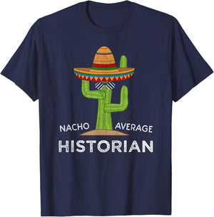 Fun History Lover Humor | Funny Saying Historian T-Shirt - T-Shirt | Navy