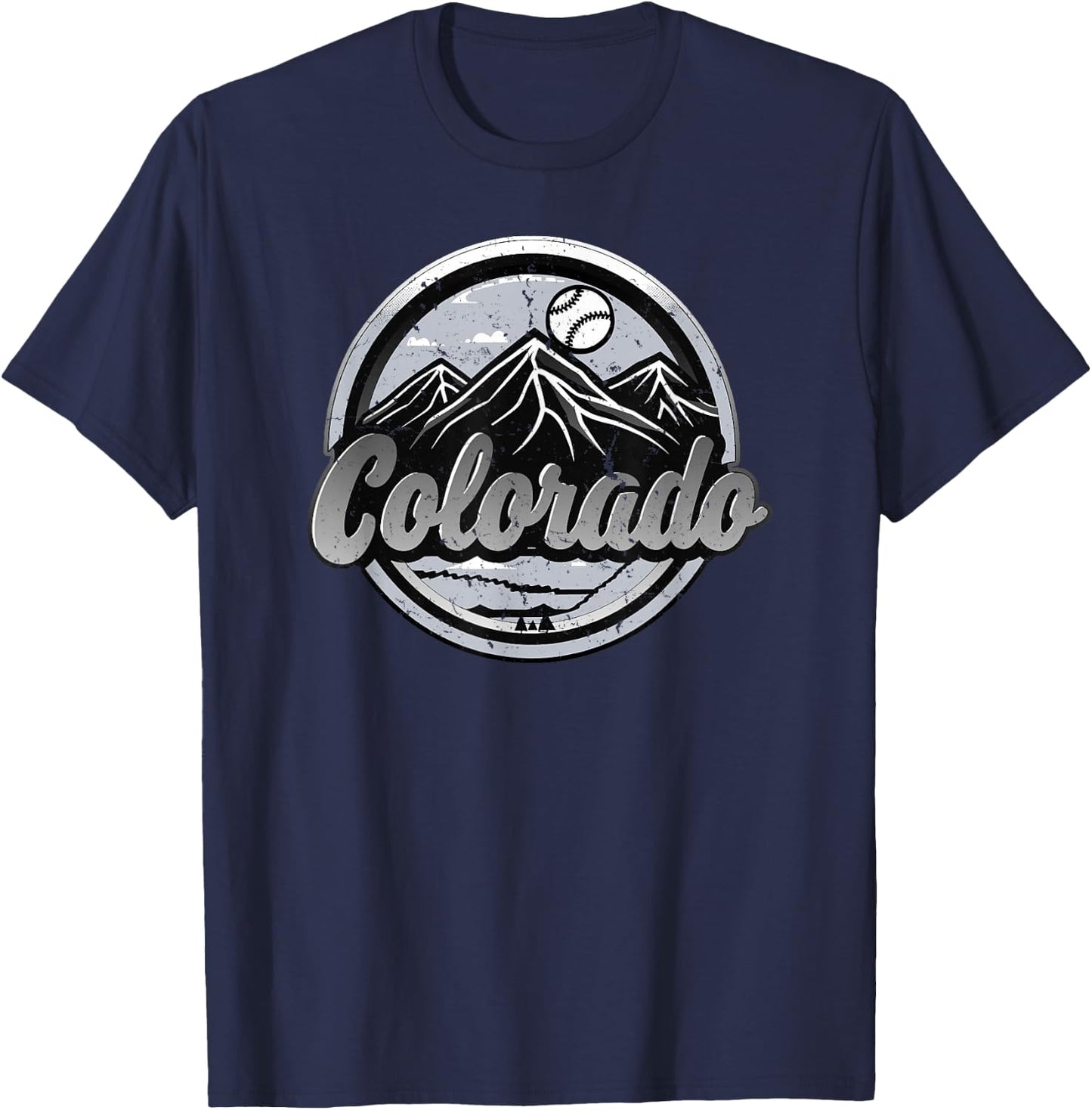 Colorado Baseball T-Shirt - T-Shirt | Navy