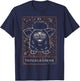 Furby Halloween Celestial Tarot Card Trouble Maker Outline T-Shirt - T-Shirt | Navy