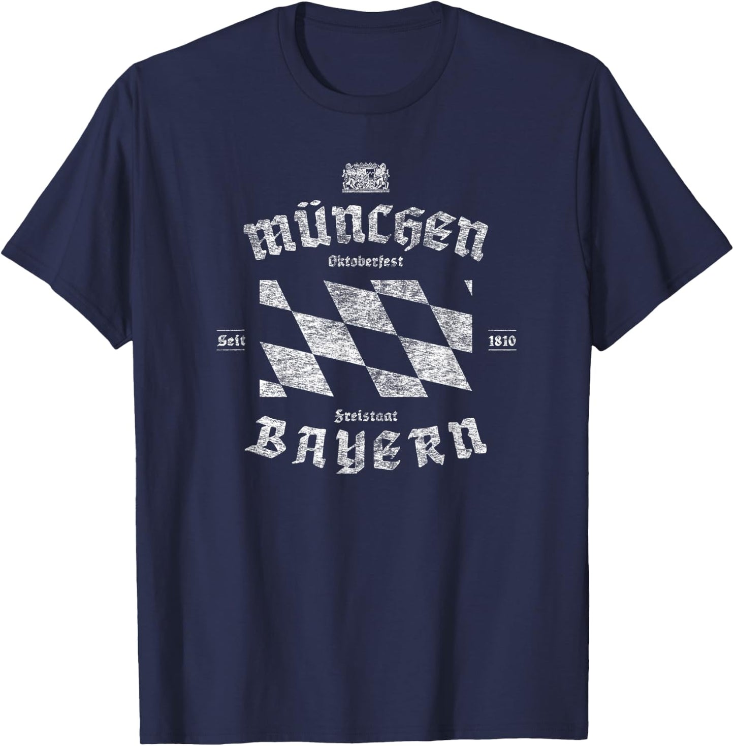 Oktoberfest Deutschland German Beer Festival Shirt T-Shirt - T-Shirt | Navy
