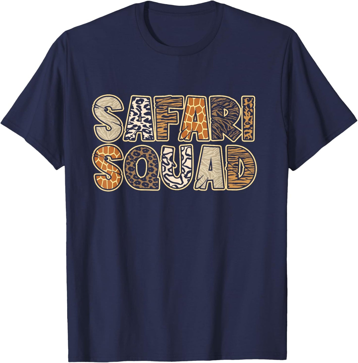 Arfica Safari Zoo - Safari Squad T-Shirt - T-Shirt | Navy