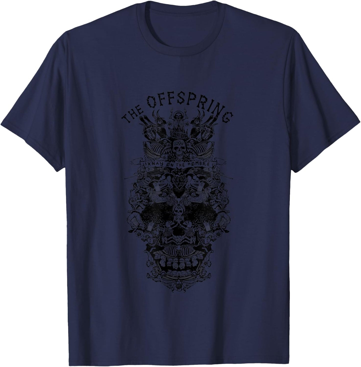 The Offspring Official Black Ixnay on the Hombre T-Shirt - T-Shirt | Navy