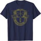 US Special Forces - De Oppresso Liber - OD Green Distressed T-Shirt - T-Shirt | Navy