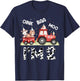 Oink Baa Moo I'm 2 Farm Animals 2nd Birthday For Kids T-Shirt - T-Shirt | Navy