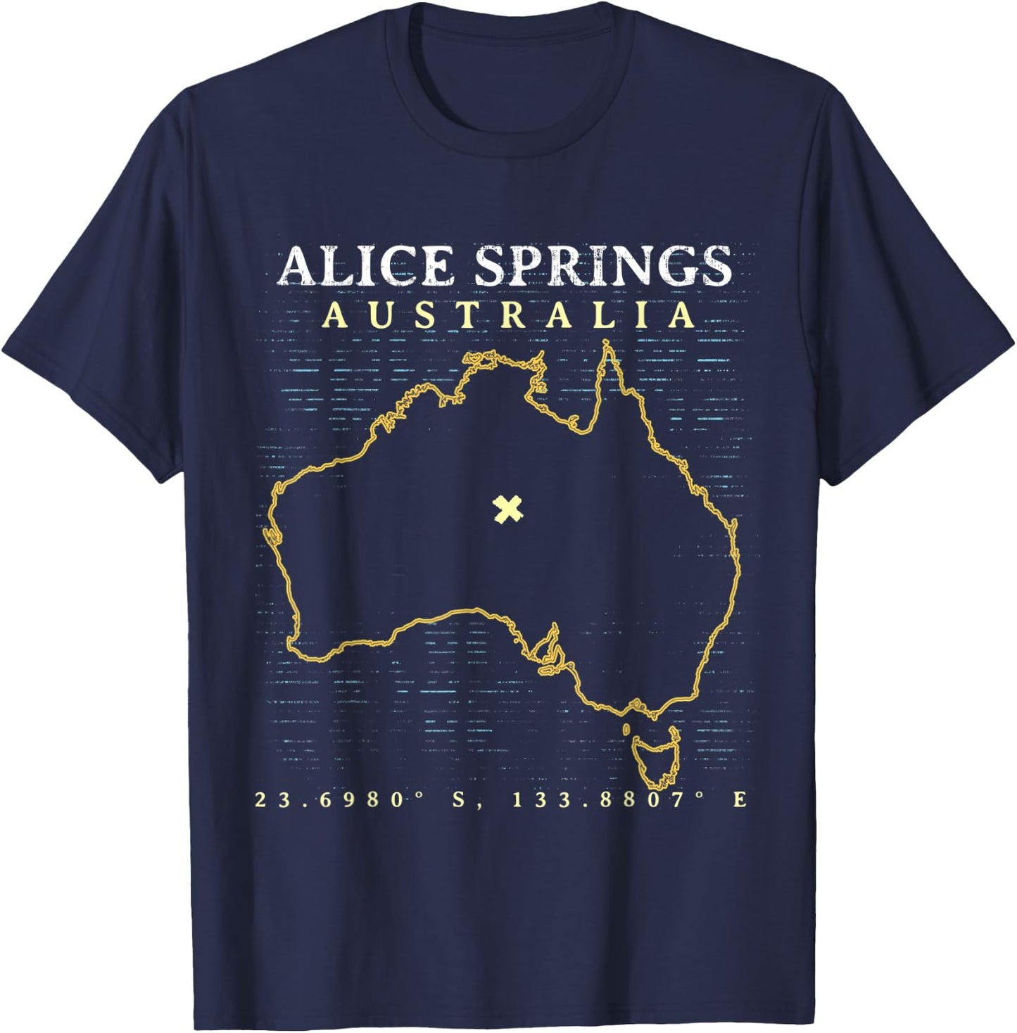 Australia Alice Springs T-Shirt - T-Shirt | Navy
