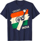 India Cricket Jersey 2024, Cricket Flag of India Team T-Shirt - T-Shirt | Navy