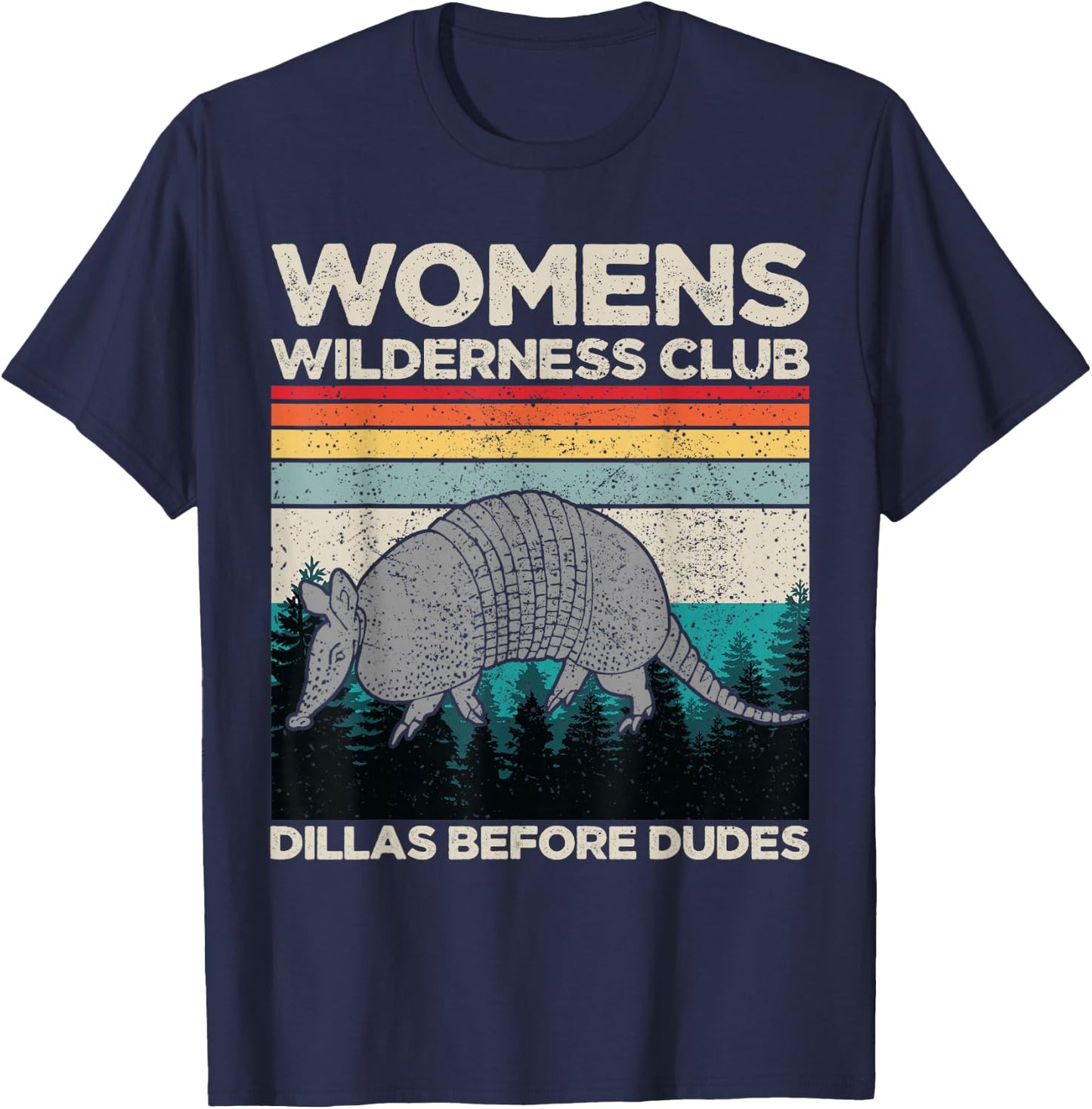 Wilderness Club Dillas Before Dudes T-Shirt - T-Shirt | Navy