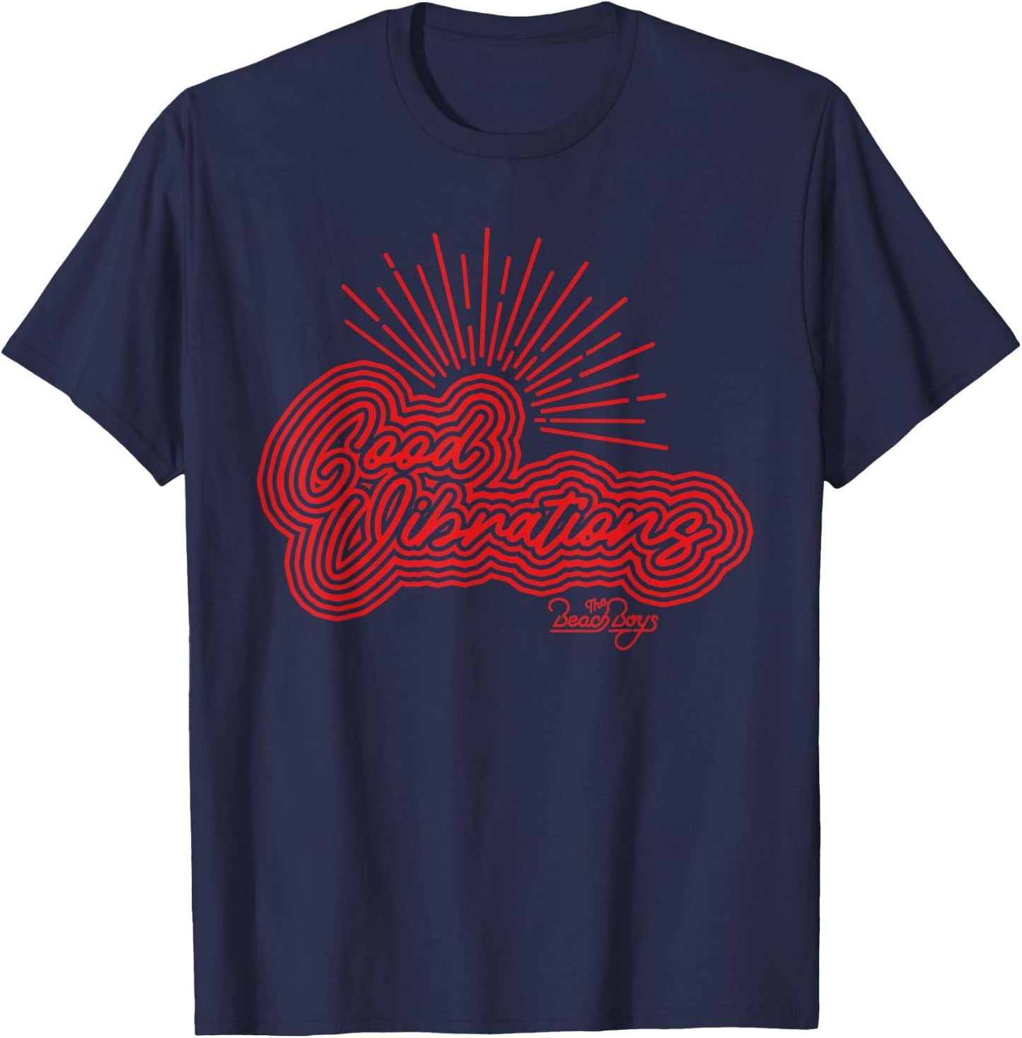 Beach Boys Good Vibrations T-Shirt - T-Shirt | Navy