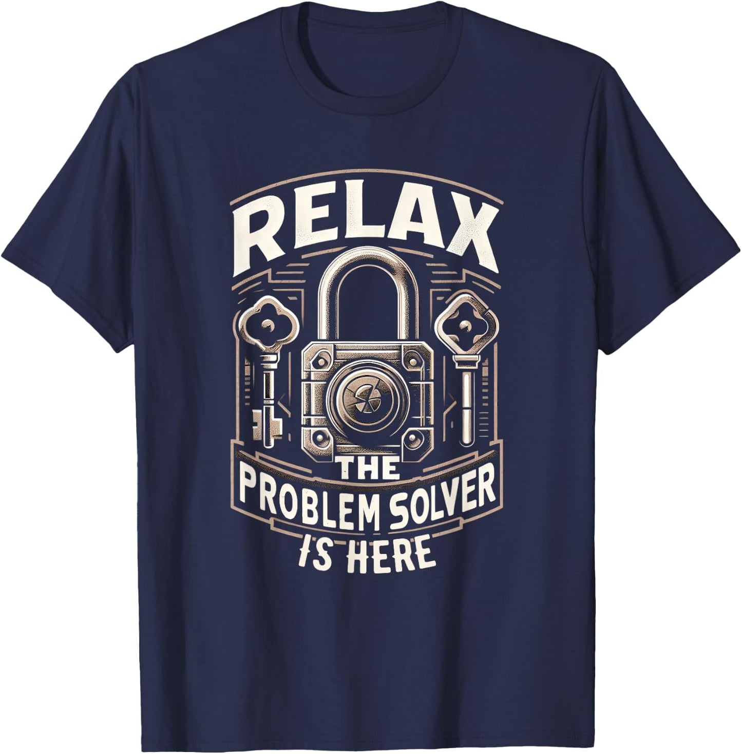 Escape Rooms Game Blink and I'll Decode it Funny Escape Room T-Shirt - T-Shirt | Navy