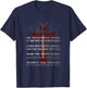 Knights Templar Crusader Cross Ring Order Be Without Fear T-Shirt - T-Shirt | Navy
