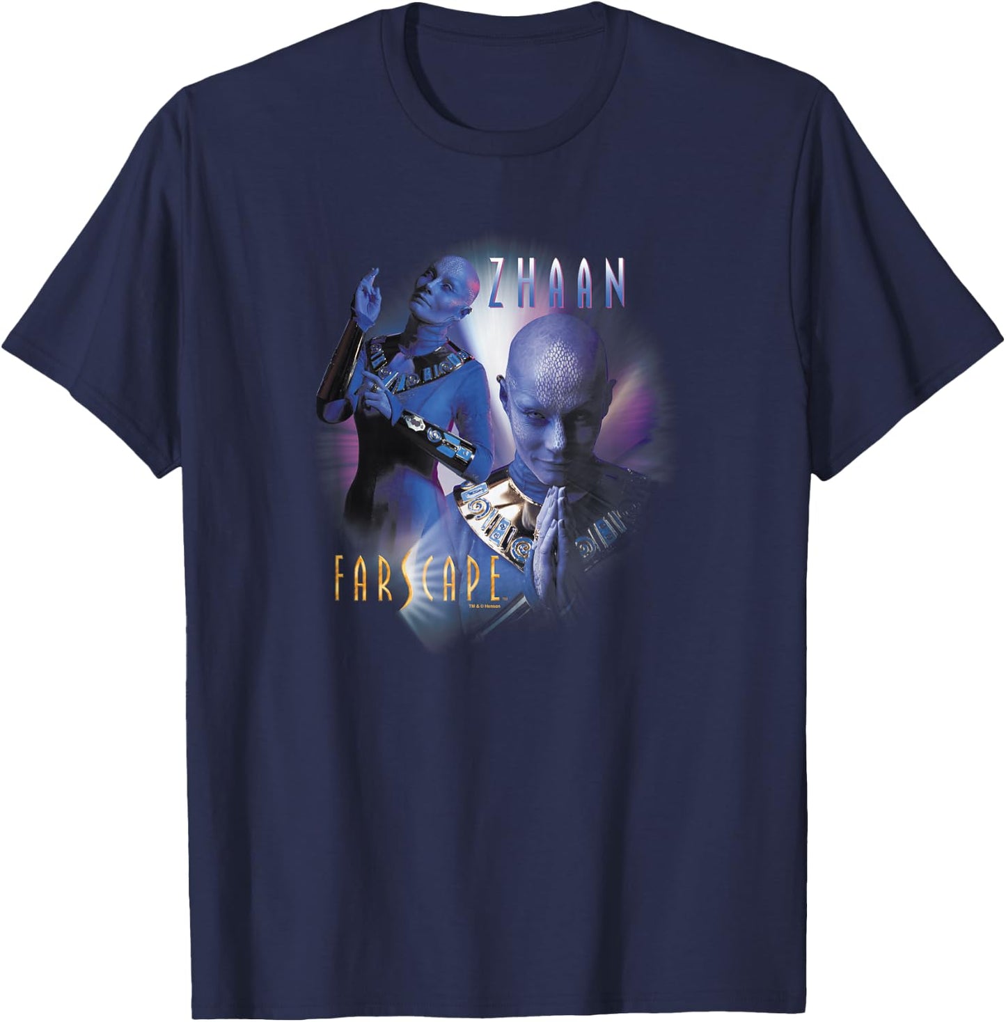 Farscape Zhaan T-Shirt - T-Shirt | Navy