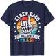 Retro Elder Emo Never a Phase Gothic Rock On Skeleton Hand T-Shirt - T-Shirt | Navy
